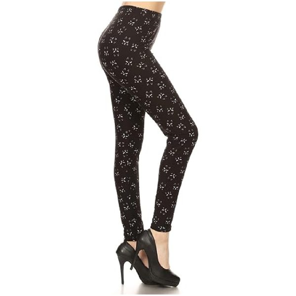 Leggings in Long Lash Cat Print